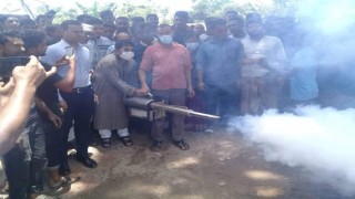 শিবপুরে মশক নিধন ও পরিচ্ছন্নতা অভিযান শিবপুরে মশক নিধন ও পরিচ্ছন্নতা অভিযান