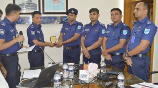 অপরাধ দমনে ভূমিকা রেখে জেলার শ্রেষ্ঠ অফিসার মীর সোহেল