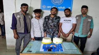 মাধবদীতে ৫ হাজার ৩ শত ইয়াবাসহ তিনজন গ্রেফতার