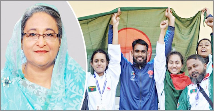 এসএ গেমসে পদকজয়ীদের প্রধানমন্ত্রীর আমন্ত্রণ এসএ গেমসে পদকজয়ীদের প্রধানমন্ত্রীর আমন্ত্রণ