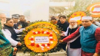 শিবপুরে মুক্তিস্মারক ও বঙ্গবন্ধুর প্রতিকৃতিতে শ্রদ্ধা নিবেদন শিবপুরে মুক্তিস্মারক ও বঙ্গবন্ধুর প্রতিকৃতিতে শ্রদ্ধা নিবেদন