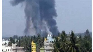 ভারতীয় বিমানবাহিনীর এয়ারক্রাফট বিধ্বস্ত