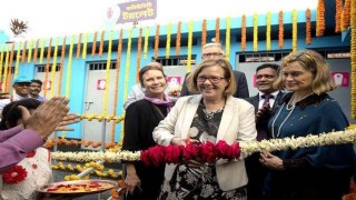 পিছিয়ে পড়া নারীদের জন্য কমিউনিটি টয়লেটের উদ্বোধন