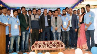 বাংলাদেশ জিজ্ঞাসার চ্যাম্পিয়ন শামীমসহ ৫ জনকে সংবর্ধনা