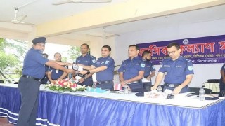 কিশোরগঞ্জ জেলার শ্রেষ্ঠ পুলিশ পরিদর্শক নির্বাচিত হয়েছেন নরসিংদীর কৃতী সন্তান শফিকুল ইসলাম
