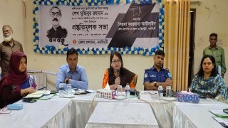 নরসিংদীতে মুজিব বর্ষ ও জাতীয় শোক দিবস পালন উপলক্ষে প্রস্তুতিমূলক সভা