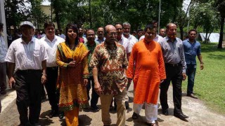 বেলাবতে ইন্ডাস্ট্রিয়াল পার্ক স্থাপনের সম্ভাব্য স্থান পরিদর্শনে বিসিক প্রতিনিধি দল