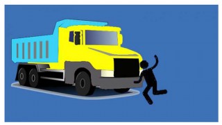 মাধবদীতে ট্রাকচাপায় বাইসাইকেল আরোহী নিহত