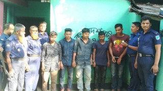 মাধবদীতে ৯দিন আটকে রেখে কিশোরী গণধর্ষণ, গ্রেপ্তার ৫