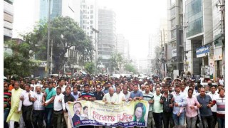 আবরার ফাহাদ হত্যার প্রতিবাদে বিএনপির বিক্ষোভ আবরার ফাহাদ হত্যার প্রতিবাদে বিএনপির বিক্ষোভ