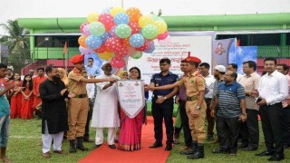 নরসিংদীতে বঙ্গবন্ধু ও বঙ্গমাতা গোল্ডকাপ ফুটবল টুর্ণামেন্টের উদ্বোধন