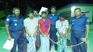 পলাশে ডাকাতের হামলায় নিহতের ঘটনায় আটক তিন পলাশে ডাকাতের হামলায় নিহতের ঘটনায় আটক তিন