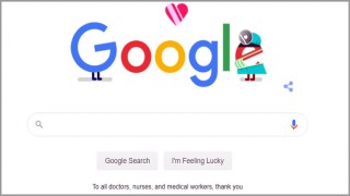 চিকিৎসাকর্মীদের কৃতজ্ঞতা জানাতে গুগলের ডুডল