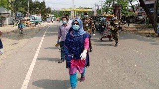 শিবপুরে ১১ মাসের দুধের বাচ্চা রেখে করোনা যুদ্ধের মাঠে এসিল্যান্ড