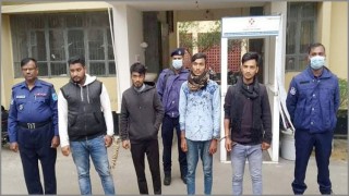 পলাশে বিয়ে বাড়িতে চাঁদা দাবি, চার যুবক গ্রেপ্তার পলাশে বিয়ে বাড়িতে চাঁদা দাবি, চার যুবক গ্রেপ্তার