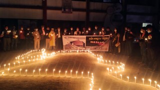 পলাশে শহীদ বুদ্ধিজীবী দিবসে প্রদীপ প্রজ্জ্বলন পলাশে শহীদ বুদ্ধিজীবী দিবসে প্রদীপ প্রজ্জ্বলন