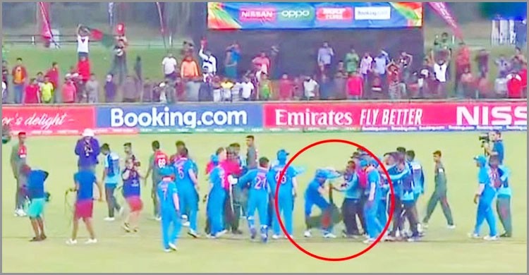 ফাইনালে অশোভন আচরণ: বাংলাদেশ-ভারতের ৫ ক্রিকেটার নিষিদ্ধ ফাইনালে অশোভন আচরণ: বাংলাদেশ-ভারতের ৫ ক্রিকেটার নিষিদ্ধ