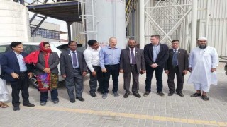 দুবাইয়ে পরিবেশবান্ধব ব্লক তৈরীর প্ল্যান্ট পরিদর্শন করলেন গণপূর্ত মন্ত্রী