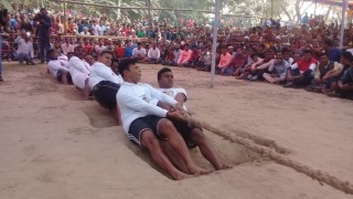 শিবপুরে হয়ে গেলো গ্রামীণ ঐতিহ্যবাহি রশিটান খেলার ফাইনাল