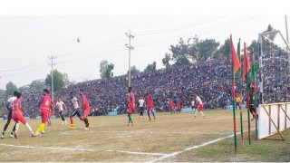 পলাশে মেয়র কাপ ফুটবল টুর্নামেন্টে ঘোড়াশাল ক্লাব চ্যাম্পিয়ন