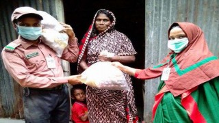 মনোহরদীতে দরিদ্রদের পাশে আনসার ভিডিপি