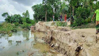 রায়পুরার মেঘনায় বালু উত্তোলনের মহোৎসব: ভাঙ্গনে বিলীন হচ্ছে শতশত বাড়িঘর