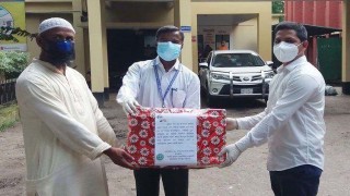 শিবপুর থানা ও হাসপাতালে সুরক্ষা সামগ্রী প্রদান