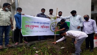 রায়পুরায় বৃক্ষরোপন কর্মসূচী পালন