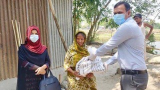 শিবপুরে দরিদ্র মানুষের ঘরে ঘরে পৌঁছানো হচ্ছে খাদ্যসামগ্রী
