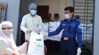 শিবপুরে সংগঠনের উদ্যোগে ঈদ উপহার সামগ্রী বিতরণ