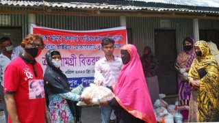 শিবপুরে ফাউন্ডেশনের উদ্যোগে ঈদ উপহার সামগ্রী বিতরণ