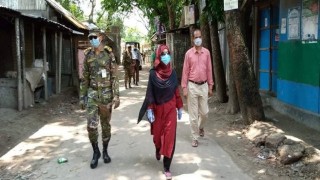 শিবপুরে সামাজিক দূরত্ব না মানায় ১৪ মামলা ও অর্থদণ্ড