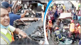 কুষ্টিয়ায় ট্রাক-অ্যাম্বুলেন্স মুখোমুখি সংঘর্ষে নিহত ৫ কুষ্টিয়ায় ট্রাক-অ্যাম্বুলেন্স মুখোমুখি সংঘর্ষে নিহত ৫