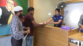 নরসিংদীতে অনলাইনে পুলিশ ক্লিয়ারেন্স সার্টিফিকেট, বেড়েছে সেবার মান