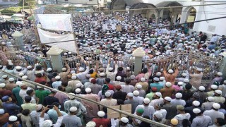 মহানবী (স:)এর ব্যঙ্গচিত্র প্রদর্শনের প্রতিবাদে মাধবদীতে বিক্ষোভ