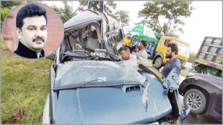 ট্রাক-পাজেরোর মুখোমুখি সংঘর্ষ: উপজেলা চেয়ারম্যানসহ নিহত ৪ ট্রাক-পাজেরোর মুখোমুখি সংঘর্ষ: উপজেলা চেয়ারম্যানসহ নিহত ৪
