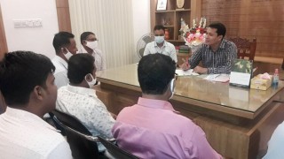 নরসিংদীতে ভূমি অফিস পরিদর্শনে উপ-ভূমি সংস্কার কমিশনার