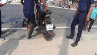 ঘোড়াশালে সড়ক দুর্ঘটনায় মোটরসাইকেল চালক নিহত