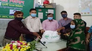 শিবপুরে একশত পরিবারে এনজিও’র খাদ্য সহায়তা