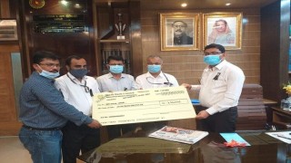 করোনা মোকাবেলায় সোনালী ব্যাংকের আর্থিক অনুদান প্রদান