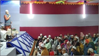 নরসিংদী শহরের শাপলা চত্বরে ইসলামী মহাসম্মেলন অনুষ্ঠিত