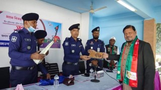 বিজয় দিবস উপলক্ষে জেলা পুলিশের আলোচনা সভা ও সংবর্ধনা