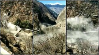 ভারতে হিমবাহ ধসে ভয়াবহ বন্যা, শতাধিক মানুষের মৃত্যুর আশঙ্কা