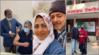 কোভিড-১৯ ভ্যাকসিন নিলেন নাইম ও শাবনাজ