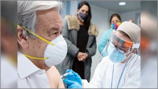 করোনার টিকা নিলেন জাতিসংঘ মহাসচিব