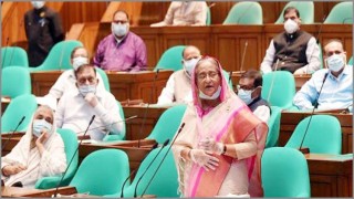‘দেশরত্ন শেখ হাসিনা সেতু’ নামে পদ্মা সেতুর নামকরণ প্রস্তাবে প্রধানমন্ত্রীর অসম্মতি ‘দেশরত্ন শেখ হাসিনা সেতু’ নামে পদ্মা সেতুর নামকরণ প্রস্তাবে প্রধানমন্ত্রীর অসম্মতি