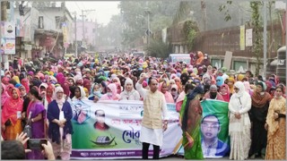 ঘোড়াশাল পৌর নির্বাচনে আ.লীগের সম্ভাব্য মেয়র প্রার্থীর শোডাউন অনুুষ্ঠিত