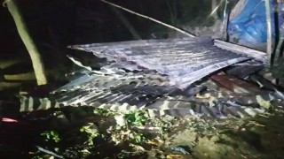 পলাশে অগ্নিকাণ্ডে বসতঘর পুড়ে ছাই