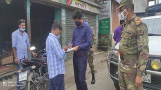 নরসিংদীতে লকডাউন অমান্যে ৩৭ হাজার ২০০ টাকা অর্থদণ্ড