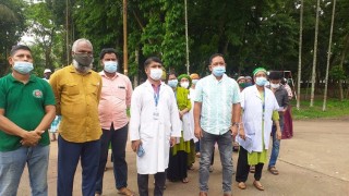 কোভিড-১৯ মোকাবেলায় পলাশে জনসচেতনতামূলক কার্যক্রমের উদ্বোধন কোভিড-১৯ মোকাবেলায় পলাশে জনসচেতনতামূলক কার্যক্রমের উদ্বোধন